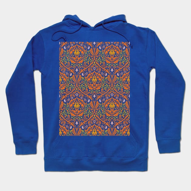 William Morris Pattern Hoodie by tiokvadrat